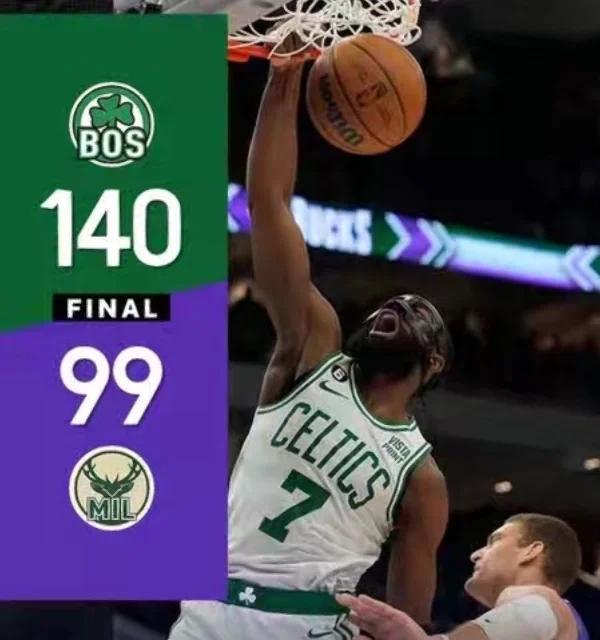 雄鹿绝对实力展现，重创尼克斯雄鹿